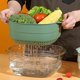 thumbnail image 1 of Juego de tazones de colador de cocina de usos múltiples Colador de cocina Filtro de lavado Colador Contenedor Limpieza Cesta de lavado Gadget de perfecl Cesta de drenaje, 1 of 8