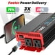 thumbnail image 3 of Inversor de corriente OLTEANP 500W 12V DC a 110V/120V AC con LCD, 3 of 8