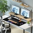 thumbnail image 6 of Large Gaming Mouse Pad for Desk, Colorful Letter W Desk Mat, 35.4"x15.7" Big Mouse Pad with Non-Slip Base and Stitched Edge, Long Computer Keyboard Mouse Mat for Home Office Work, 6 of 6