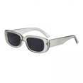 thumbnail image 1 of 2 Gafas de Sol Rectangulares para Mujer, Gafas de Sol Gruesas, Gafas Duraderas Y Elegantes, Gafas de Sol de Estilo Vintage para Recorrido en Bicicleta 2 piezas, 1 of 8