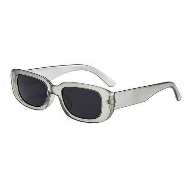 4x Gafas de Sol Rectangulares para Hombre, Gafas Gruesas de Moda, Ligeras, Portátiles, Elegantes, Estilo Retro, Gafas de Sol para Conducir, Senderismo 4 piezas