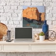 thumbnail image 2 of Stupell Industries Canyon Side Abstract Landscape Southwestern Mountains Canvas Wall Art, 30 x 30, Design by Anne Becker, 2 of 6