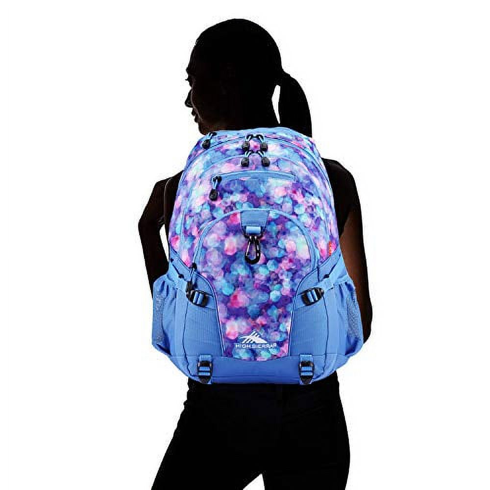 High Sierra Loop Backpack, Travel, or Work Bookbag with tablet sleeve, One Size, Shine Blue/Lapis - image 2 of 6