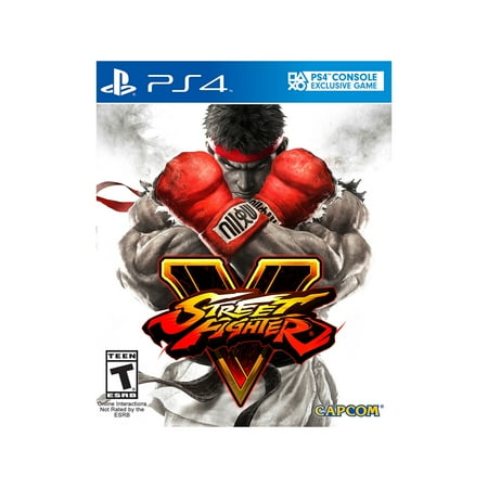 Restored Capcom Street Fighter V (PS4) Video Game (Refurbished)