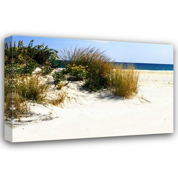 Alan Hausenflock 18x13 Gallery Wrapped Canvas Wall Art Titled - Assateague Beach VII