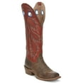 thumbnail image 2 of Tony Lama Mens Colburn 17 Inch Buckaroo Square Toe Cowboy  Tall Boots, 2 of 5