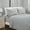 Silver Grey, variant on 4-Piece Sheet Set with Smart Pockets Delilah Polkadot - 1500 Thread Count Cozy, Fade & Wrinkle Resistant, Polkadot Sheet Set, Twin, Silver Grey