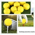 thumbnail image 6 of Monyance indoor training balls 12pcs Professional Elastic Practice Balls for Golf Swing Training - Yellow(1.65X1.65X1.65Inches), 6 of 10