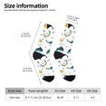 thumbnail image 2 of Pofeuu Cute Whale Print Crew Socks, Adult Running Hiking Socks for Youth and Adult, 2 of 6