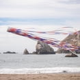 thumbnail image 6 of In the Breeze 9066 — Patriotic 51" Mylar Windsock — Colorful, Sparkling Red, White & Blue Decor for Yards, Gardens, 6 of 6