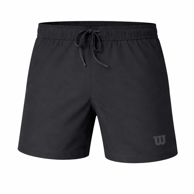 Short Deportivo Wilson para Hombre GYM Largo 7" Color Negro Talla CH
