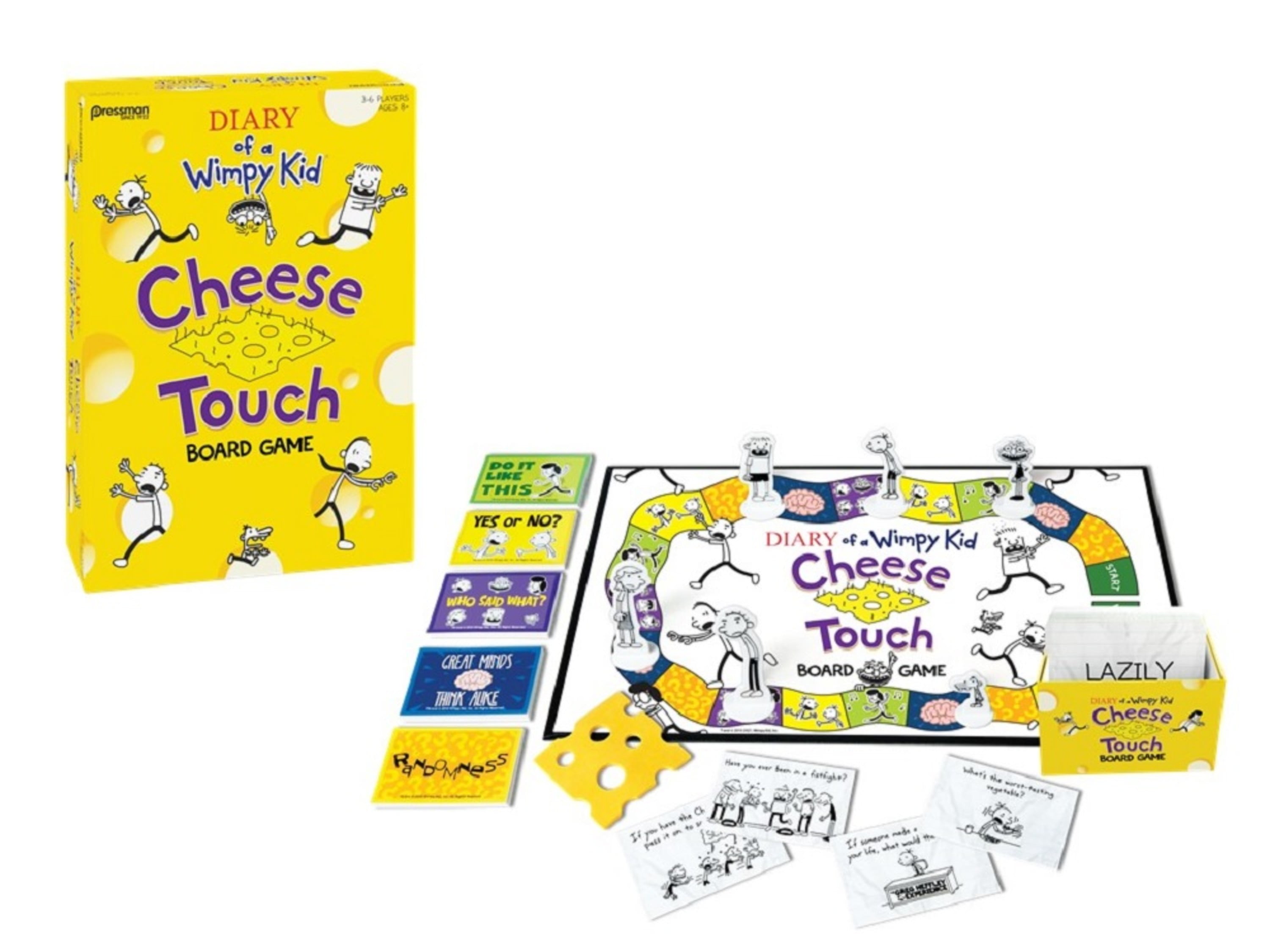 Pressman Diary of a Wimpy Kid Cheese Touch Game