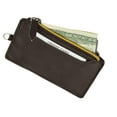 thumbnail image 4 of New RFID Premium Leather ID Window Credit Cards Zipper Neck Wallet RFID P 861 (C), 4 of 5