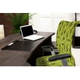 thumbnail image 3 of Ambesonne Lizards Office Chair Cover Stretchable High Back, Slender Shaped Reptiles, Apple Green and Charcoal Grey, 3 of 6