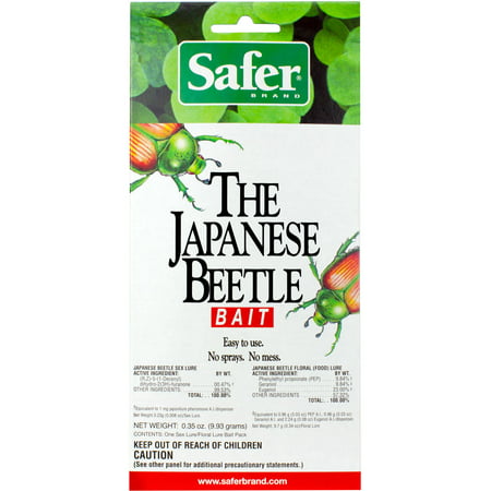 Safer Brand Japanese Beetle Trap Replacement Bait (Best Way To Kill Japanese Beetles)
