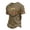 001Khaki, variant on Hogleaql Mens Graphic Tees 4th Of July T Shirt Patriotic Short Sleeve Crew Neck American Flag Print T-Shirt Trendy Independence Day Themed Loose Pullover Light Brown L