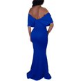 thumbnail image 4 of Womens Sexy Formal Bodycon Fishtail Maxi Dress Elegant Cocktail Party Long Dresses, 4 of 13