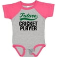 thumbnail image 3 of Inktastic Future Cricket Player Boys Baby Bodysuit, 3 of 5