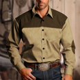 thumbnail image 3 of Camisa étnica tribal retro para hombre, ropa informal para exteriores, suave, de talla grande, de alta calidad, estilo nuevo 2024, 3 of 5