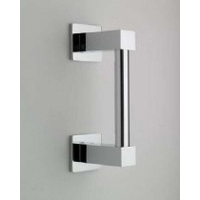 Jaclo H42-FM-PN Cubix Front-Mount Shower Door Handles, Polished Nickel