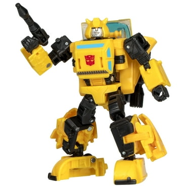 Transformers Legacy Deluxe Class Origin Bumblebee 5.5” Action Figure, 8 