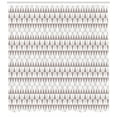 thumbnail image 3 of Ambesonne Geometric Shower Curtain, Modern Aztec Triangles, 69"Wx84"L, Mauve Taupe Pale Mauve, 3 of 3