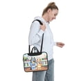 thumbnail image 6 of Lsque Bluey Pattern Laptop Bag – Portable & Slim Single-Shoulder Computer Case with Adjustable Strap, Protective, Lightweight for 13”/14”/15.6” Laptops, 6 of 8