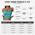 thumbnail image 6 of Lsque Cute Car Cartoon Printed Women'S Sports Bra, Compression, Moisture Wicking, High-Impact Sports Bra For Women,Supportive sports bra-XX-Large, 6 of 9
