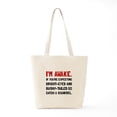 thumbnail image 6 of CafePress - Go Catch Squirrel Tote Bag - Unisex Canvas Tote Bag, Beige, 1-Piece, 6 of 7