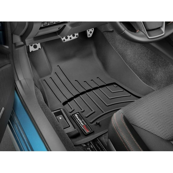 Weathertech Floor Liner 4411071 FloorLiner; Molded Fit; Black; Thermoplastic Polyolefin TPO Vacuum Formed Material; 2 Piece