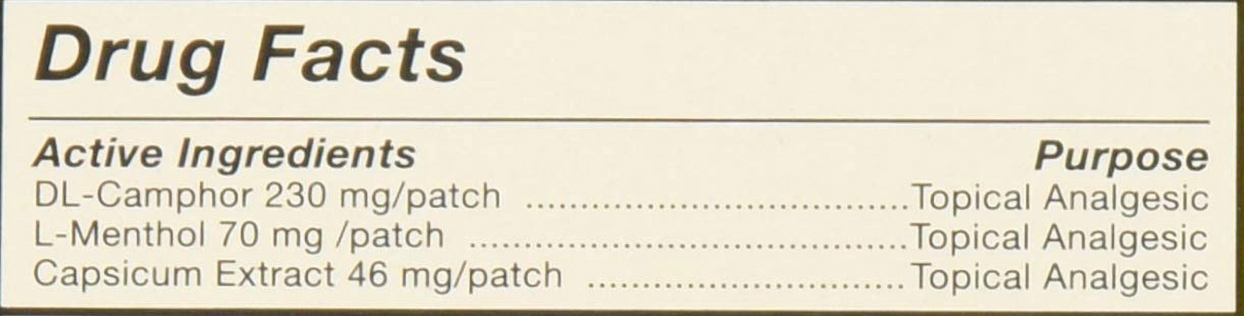 Tiger Balm Pain Relieving Patch Large 4 Each (Pack of 3)