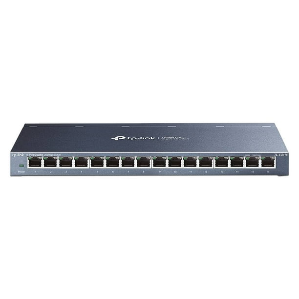 Switch TP-Link TL-SG116 16 Puertos RJ-45 10/100/1000 Mbps