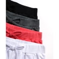 thumbnail image 4 of Real Love Girls Active Shorts Lightweight French Terry Bermuda Shorts with Elastic Waistband, 4 of 7