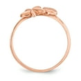 thumbnail image 2 of 14K Rose Gold Polished Shell & Starfish Ring Size 7, 2 of 6