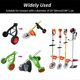 thumbnail image 4 of Labor-Saving Auxiliary Wheel of Lithium-Ion Mower Adjustable Support Wheels Set for Cordless Grass Trimmer, 4 of 4