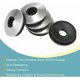 thumbnail image 4 of Paquete de 200 arandelas de sellado de acero inoxidable EPDM, 12 x 4,2 x 2,8 mm, 4 of 5