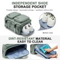 thumbnail image 7 of SYCNB Large Travel Backpack for Men Women, Mochila de Viaje Carry on Backpack Flight Approved Luggage Laptop Backpack, Personal Item Travel Backpack Waterproof Morral de Viaje Suitcase Daypack Green, 7 of 7