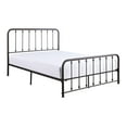 thumbnail image 2 of OakvillePark Lowden Vertical-Slat Metal Platform Bed, Queen, Dark Bronze, 2 of 4