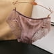 thumbnail image 3 of Braguitas de encaje sin marcas para mujer, cintura baja, entrepierna de algodón suave como la seda, tallas M-L con cintura/longitud, ropa interior transpirable para el día a día, 3 of 3