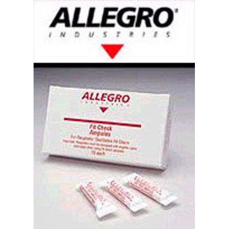 Allegro Industries 0201 Respirator Fit-Check Ampoules, Banana Oil (Pack of 10)