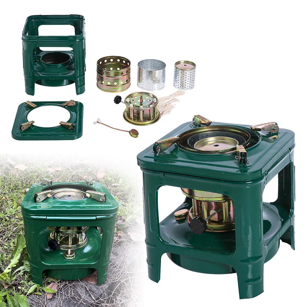 Picnic Kerosene Stove, 8-Wick Portable Camping Oil Stove, Portable Kerosene Diesel Alcohol Stove, Adventure Cookware Burner for Backpacking Hiking Adventure