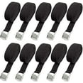 thumbnail image 1 of Correas de amarre de 16 pies, resistente hebilla de leva para kayak, camión, kayak, barco (1"x16', negro), 1 of 7