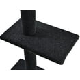 thumbnail image 5 of Cat Craft 90-in Cat Tree & Scratching Post Tower, Charcoal, 5 of 6