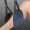 thumbnail image 5 of Adjustable Hanging Travel Foot Rest, Portable Foldable Foot Hammock, Leg Rest Sling for Airplane Car Train Office, Relaxing Tool for Travel Sleeping Use, 5 of 7
