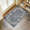 thumbnail image 4 of Retro Door Mat, 17 X 30 Inch Farm Bohemian Flowers Welcome Doormat Decorative Home Floor Mat, Non Slip Rubber Back and Strong Water Absorption for Outdoor Indoor Entrance Decor, 4 of 6