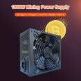 thumbnail image 1 of Fuente de alimentación ATX 1800W Miner con cable Soporte 8 Tarjeta gráfica 220V Alimentación, 1 of 9