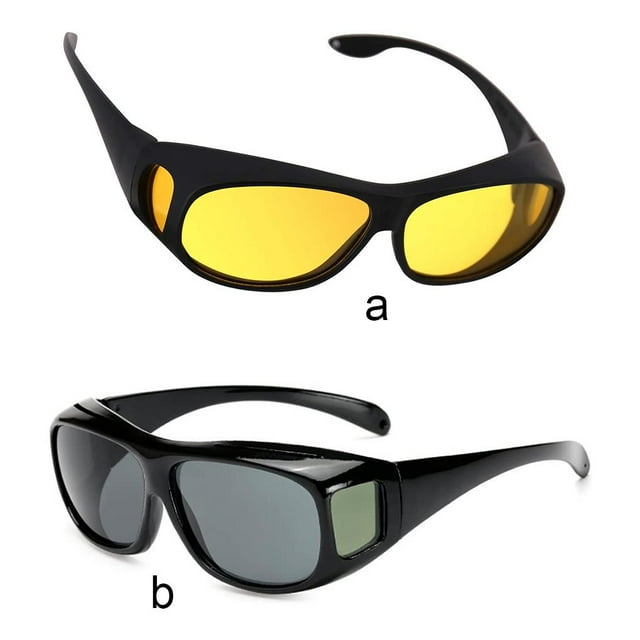 Lunettes de Protection Anti-Reflet pour Moto Accessoires de Voiture pour Conduite Lentille de Vision Nocturne