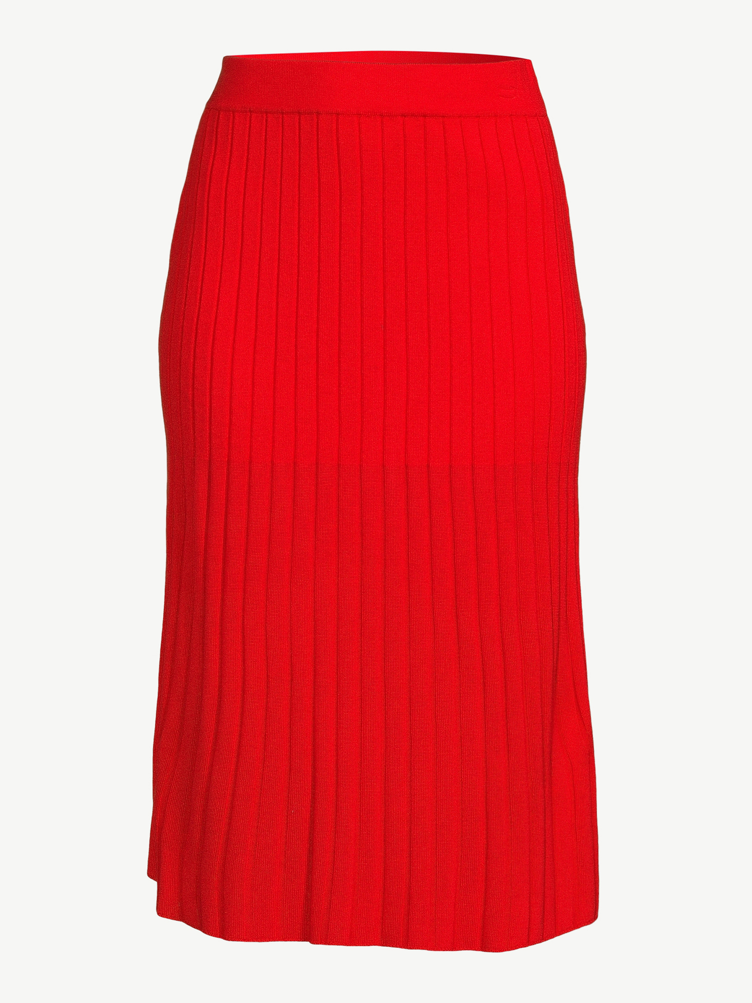 Free Assembly Women's Pleated Midi Sweater Skirt - image 2 of 6