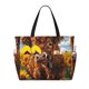 thumbnail image 1 of Easygdp Cloud Sky Sunflower Cow Bolsa de Viaje de Playa de Gran Capacidad, Bolsa Tote Perfecta para la Playa, Escapadas de Fin de Semana y Viajes, 1 of 7