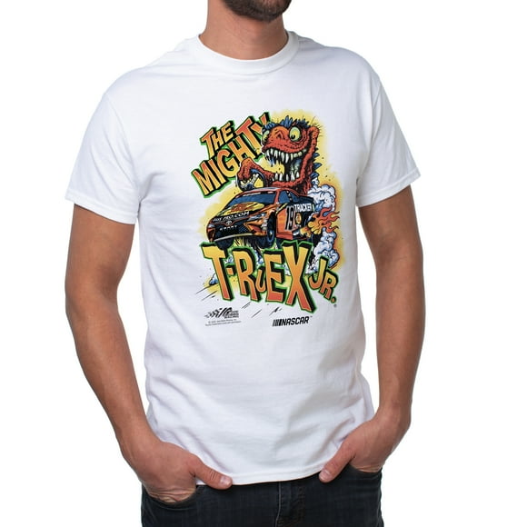 DelSol Camiseta (M) Camiseta NASCAR Classic Crew para hombre - Martin Truex Jr - 4 Blanco 1 Pc DelSol DelSol Camiseta (M) 1 Pc